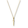 Gold Dagger Pendant Necklace - linkedlondon