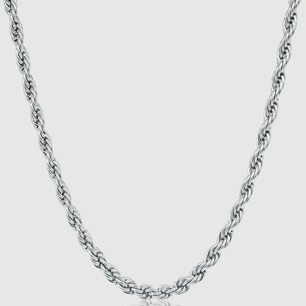Silver Chain Necklace - Rope 5mm - linkedlondon