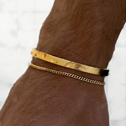 2 Piece Stackable Bangle Bracelet