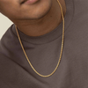 Gold Chain Necklace - Rope 5mm