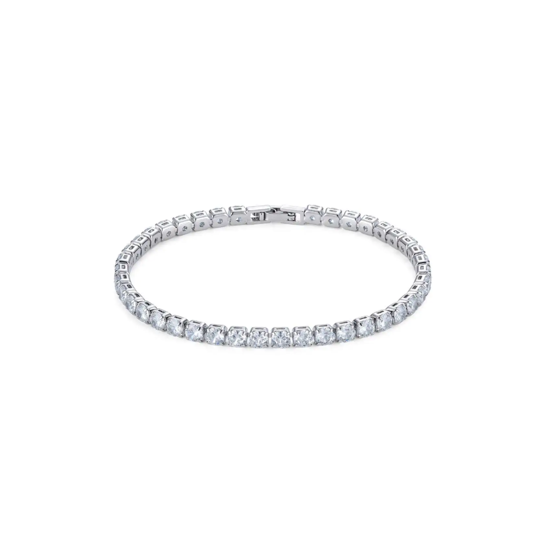 5mm Lightweight Silver Tennis Bracelet