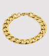 Gold Bracelet - Cuban 12mm - linkedlondon