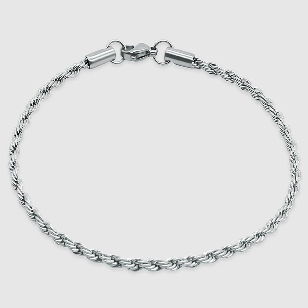 Silver Bracelet - Rope 3mm - linkedlondon