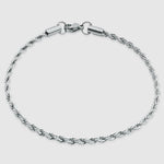 Silver Bracelet - Rope 3mm - linkedlondon