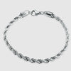 Silver Bracelet - Rope 5mm - linkedlondon