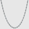 Silver Chain Necklace - Rope 5mm - linkedlondon