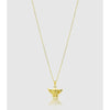 Gold Pendant Necklace - Edens Cherub - linkedlondon
