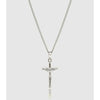 Silver Pendant Necklace - Crucifix - linkedlondon
